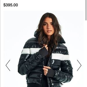 NWT XS SAM Starburst single stripe puffer